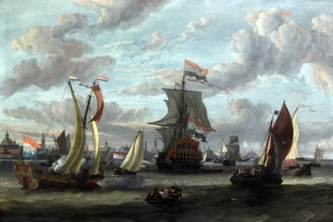 View of Amsterdam with the IJ